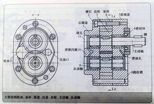 <strong>齒輪泵（外嚙合齒輪泵及內嚙合齒</strong>